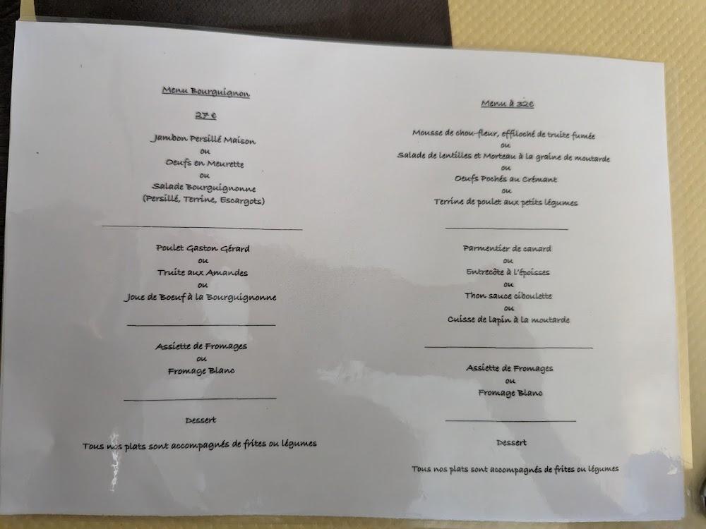 Le Relais Du Grepissot - Menu Image 2